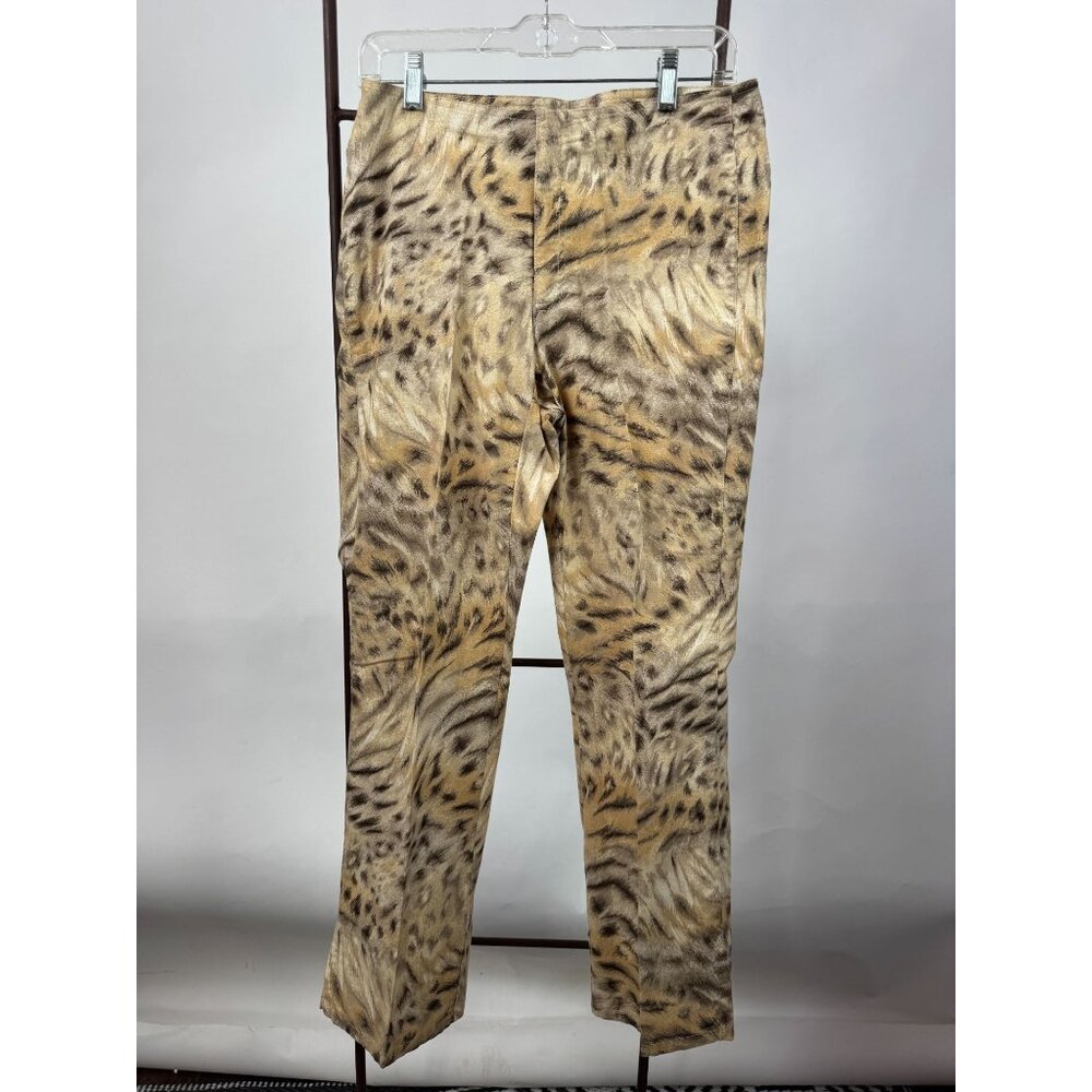Liz Claiborne Womens Lizwear Jeans Animal Print Size 8